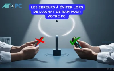 Les erreurs à éviter lors de l’achat de RAM pour votre PC