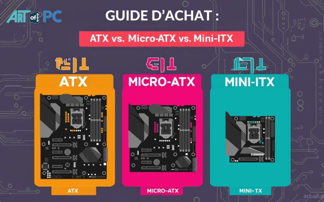 Guide d’achat : carte mère ATX, micro-ATX ou mini-ITX ?