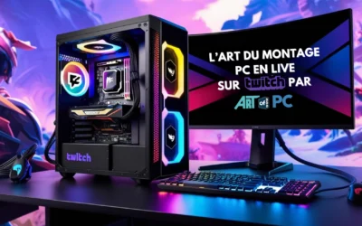 Montage PC sur Twitch : l’art du direct par Art of PC