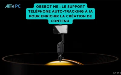 Obsbot Me : le support téléphone auto-tracking à ia pour enrichir la création de contenu