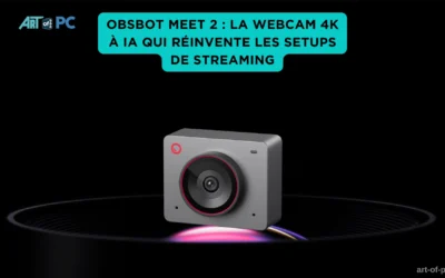 Obsbot Meet 2 : la webcam 4K à IA qui réinvente les setups de streaming