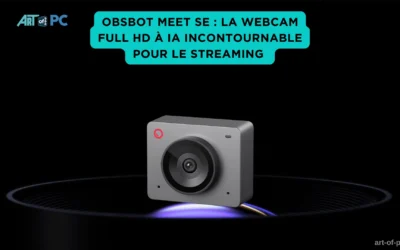 ObsbOT Meet SE : la webcam full HD à IA incontournable pour le streaming