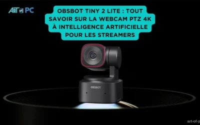 Obsbot Tiny 2 Lite : tout savoir sur la webcam ptz 4k à intelligence artificielle pour les streamers