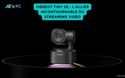 OBSBOT Tiny SE : La Webcam AI PTZ Full HD à Suivi Automatique pour un Streaming Sans Faute