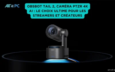 Obsbot Tail 2, caméra PTZR 4K AI : le choix ultime pour les streamers et créateurs
