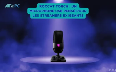ROCCAT Torch : un microphone USB pensé pour les streamers exigeants