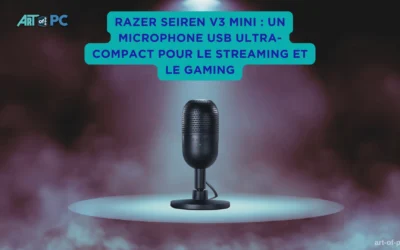 Razer Seiren V3 Mini : un microphone USB ultra-compact pour le streaming et le gaming