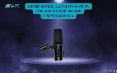 Shure SM7dB : le must-have du streamer pour un son professionnel
