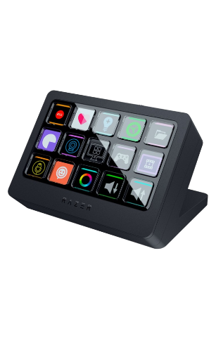 Razer Stream Controller X avec écran tactile et boutons dédiés pour streamers