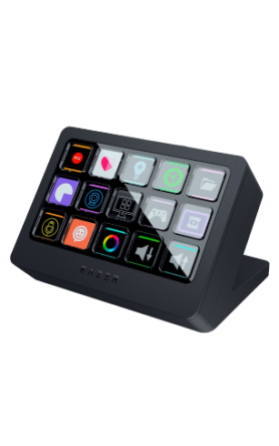 Razer Stream Controller X avec écran tactile et boutons dédiés pour streamers